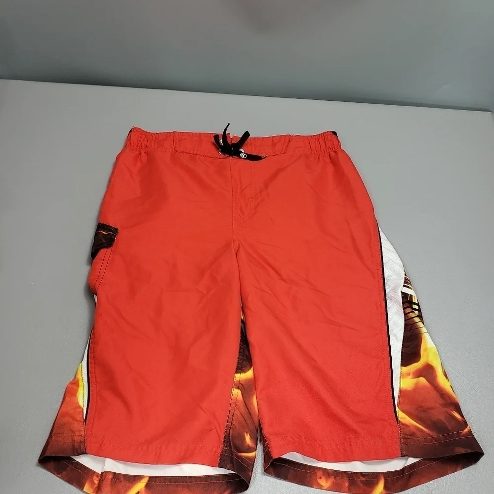 Boys zeroxposur fire swim shorts size XL 18-20
